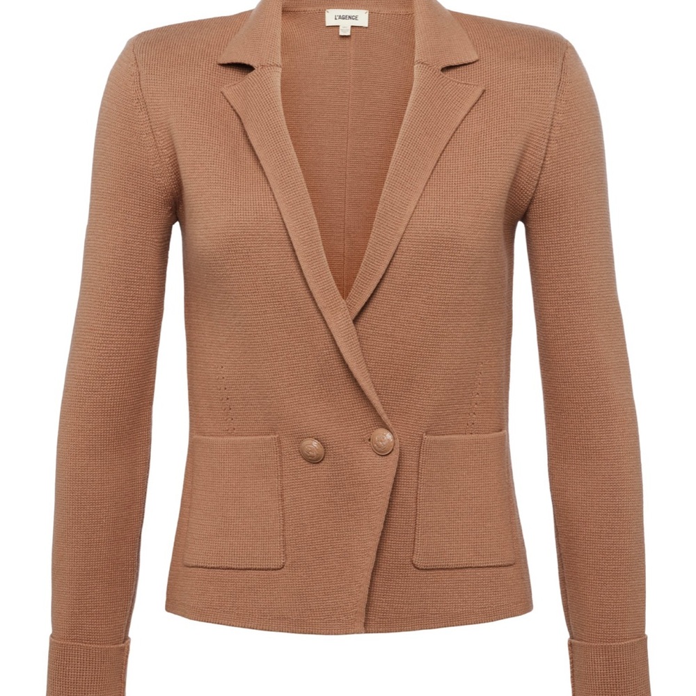 Chic Tan Blazer by L’Agence